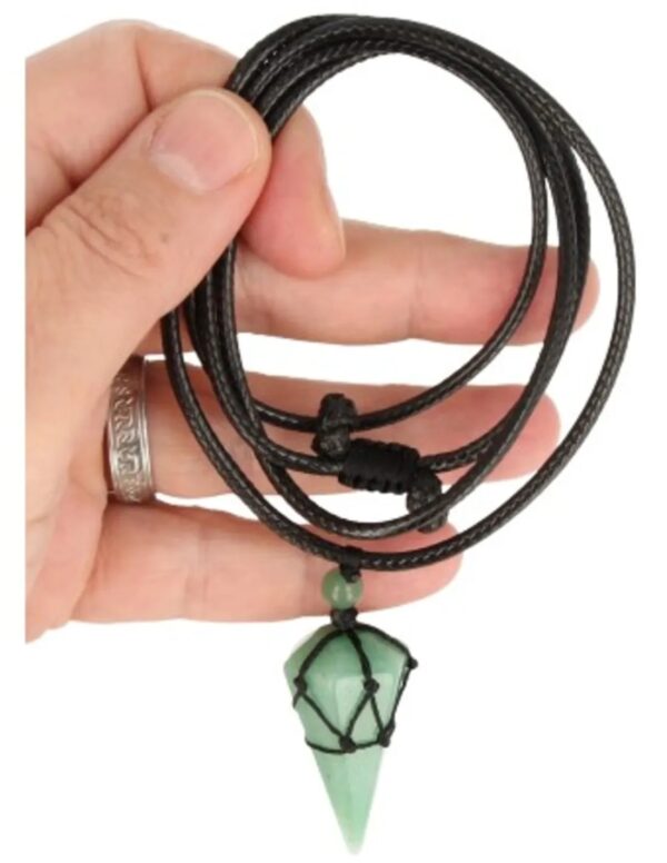 Aventurijn groen ketting mannen cone - Image 5