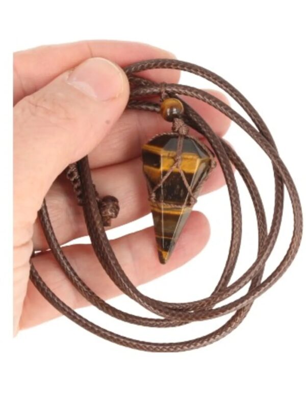 Tijgeroog ketting mannen cone - Image 5