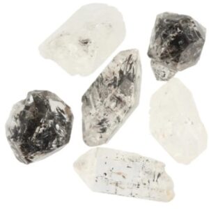 Herkimer diamant per stuk 1 - 1,5 gram