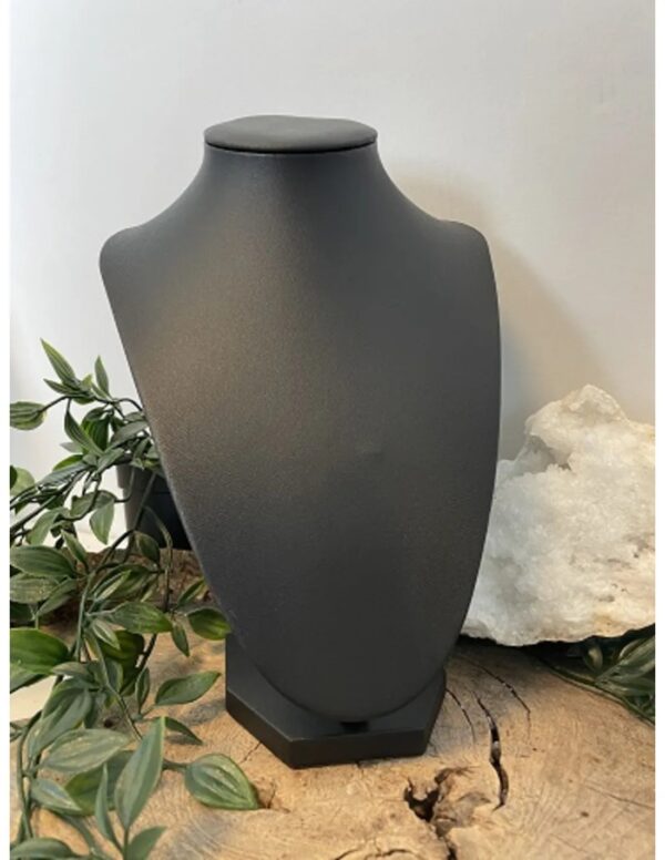 Collier display hals lederlook - Image 4