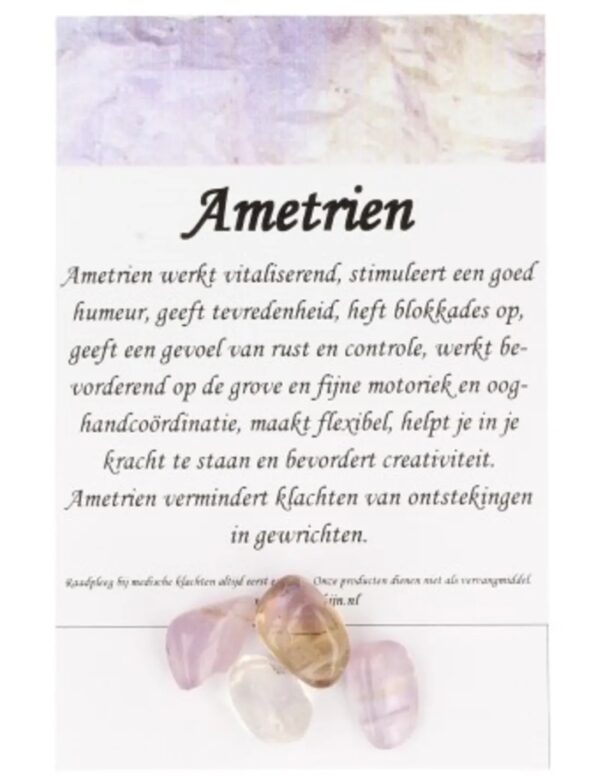Kralen Ametrien druppel - 4 st. - Image 5
