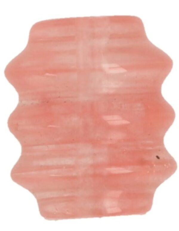 Aardbeikwarts ribbel kraal - losse kraal (synth) - Image 5