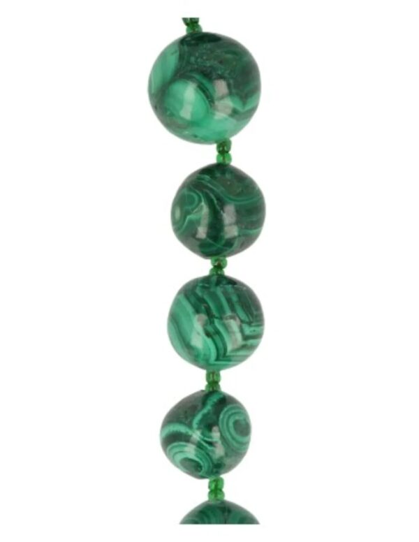 Malachiet kralen ketting 60 cm - Image 5