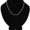 Kralenketting 3mm Aquamarijn met koper 40 cm - Image 5