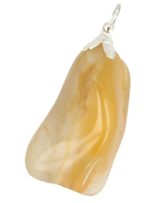 Golden Healer edelsteen hanger geslepen