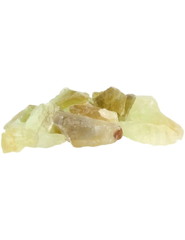 Calciet groen 250 gr. ruwe brokjes