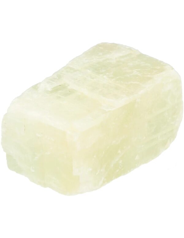 Calciet groen dubbelspaat ruw stuk 200-300 gram - Image 5