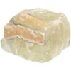Calciet groen dubbelspaat ruw stuk 400-500 gram