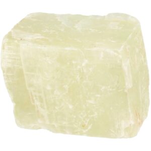 Calciet groen dubbelspaat ruw stuk 750-1000 gram