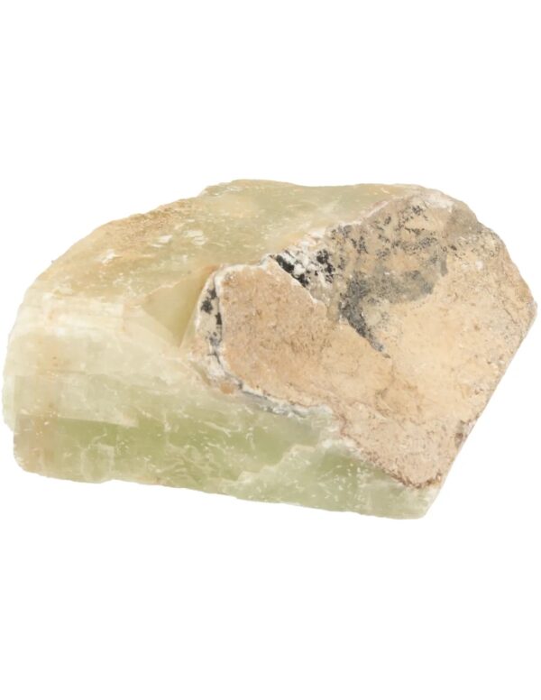 Calciet groen dubbelspaat ruw stuk 1,25 - 1,5 kilo - Image 3