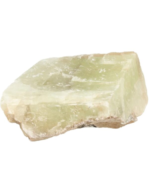 Calciet groen dubbelspaat ruw stuk 1,25 - 1,5 kilo - Image 5