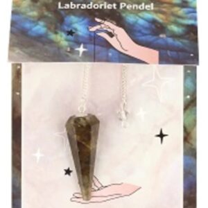 Pendel facet + kaart Labradoriet