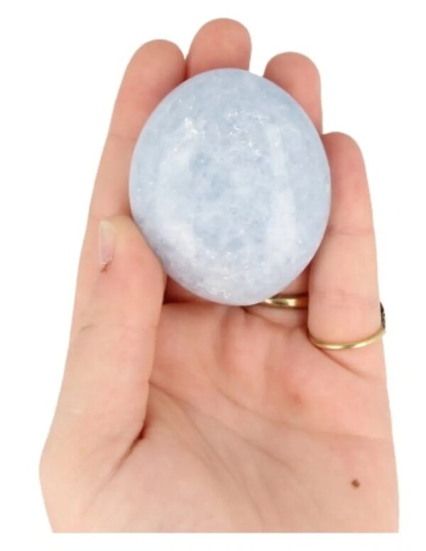 Handsteen Calciet blauw - Image 3