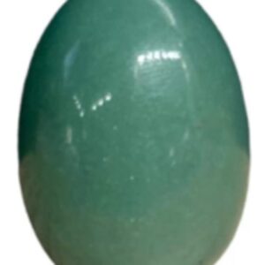 Edelsteen ei 30 mm Aventurijn groen