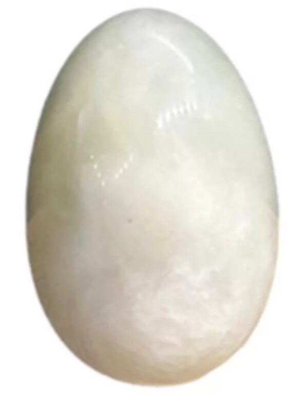 Edelsteen ei 30 mm Jade Serpentijn