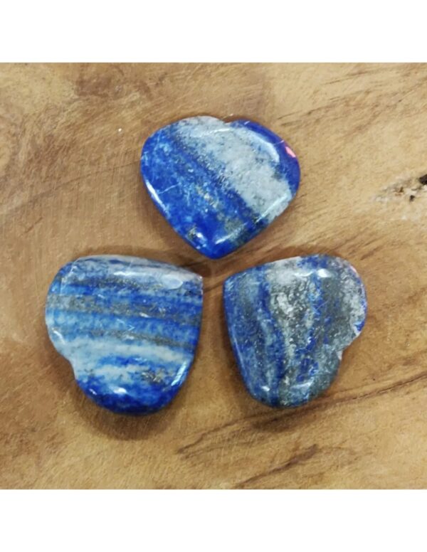 Lapis Lazuli edelsteen hart 35 mm - Image 2