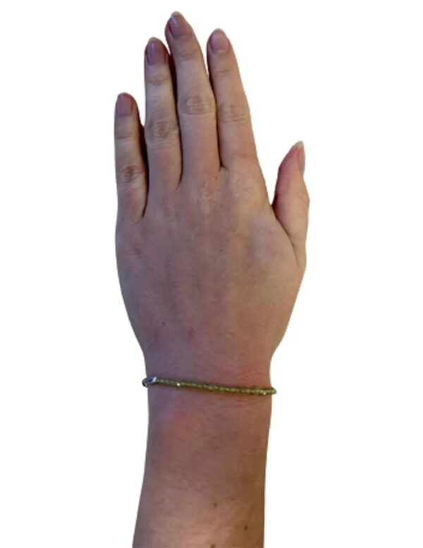 Hartje zomer armband Peridoot - Moederdag - Image 5