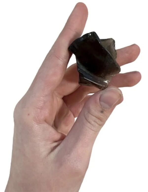 Obsidiaan zwart 250 gr. ruwe brokjes - Image 3