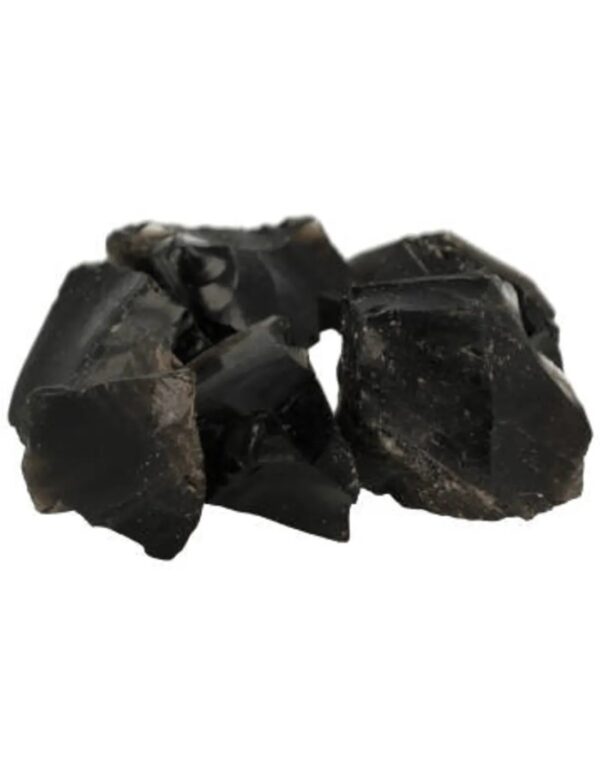 Obsidiaan zwart 250 gr. ruwe brokjes - Image 5
