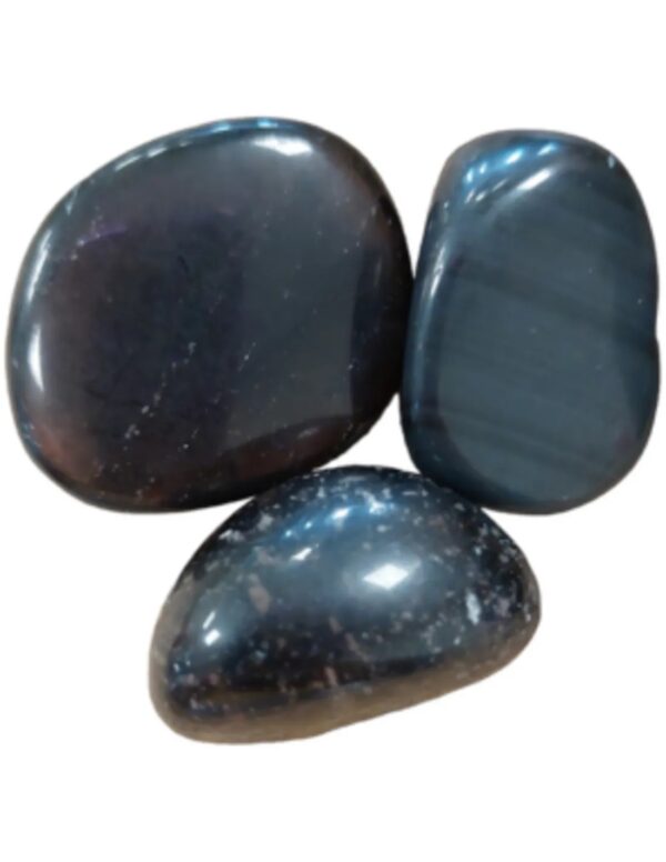Obsidiaan zwart trommelstenen 100 gr. (mt3)