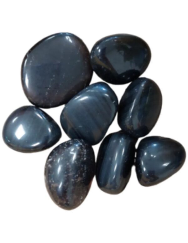 Obsidiaan zwart trommelstenen 100 gr. (mt3) - Image 3