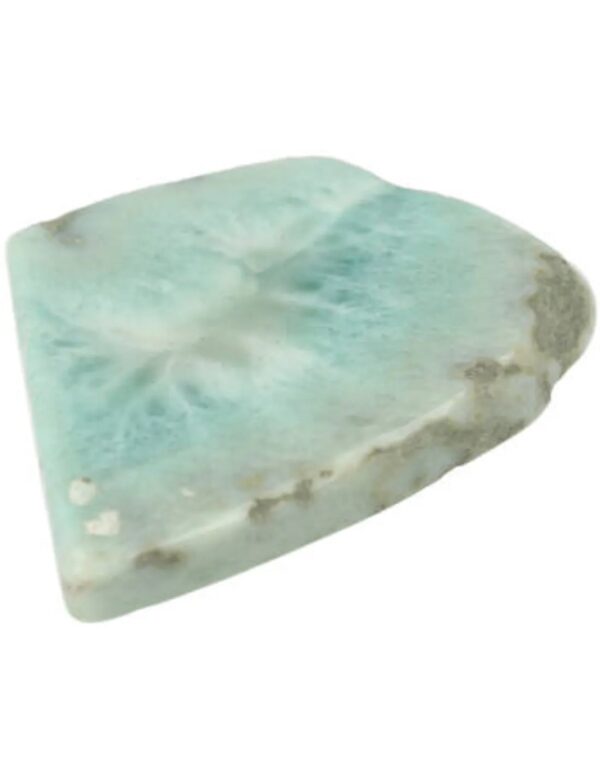Larimar schijf gepolijst nr.2