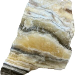 Calciet zebra ruw stuk 1,5 - 2 kg.