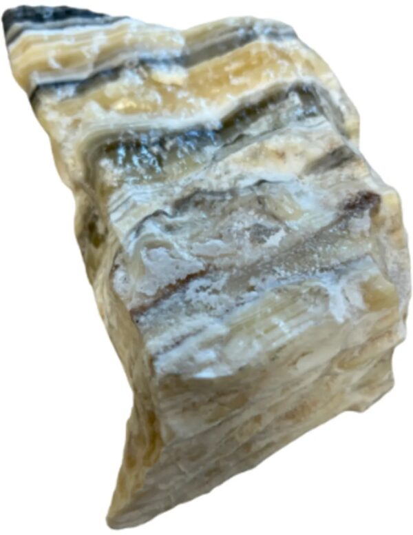 Calciet zebra ruw stuk 1,5 - 2 kg. - Image 3