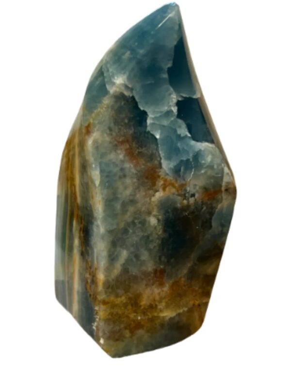 Calciet blauw feng shui vlam 500-600 gram - Image 3