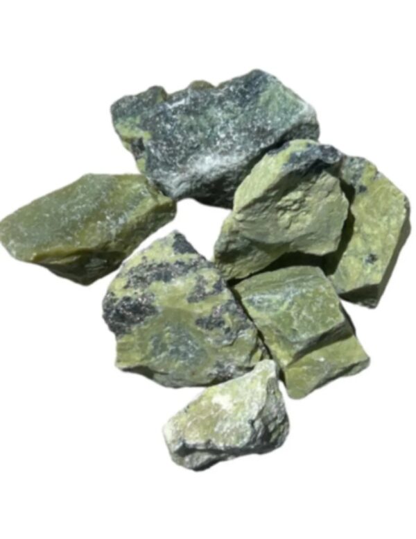Serpentijn Peru 250 gr. ruwe brokjes