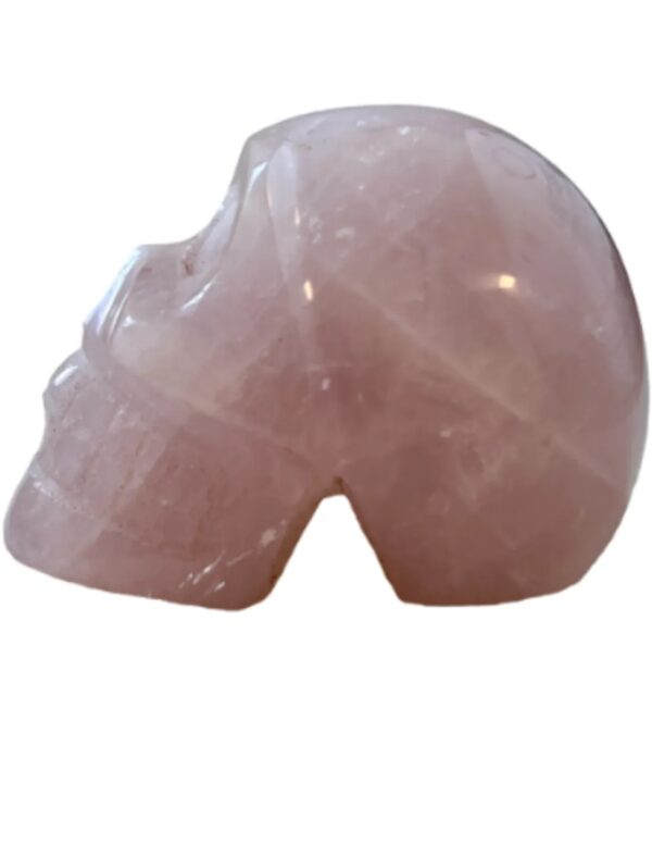 Roze kwarts schedel nr.5 - Image 3
