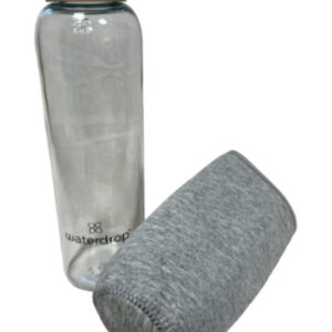 Waterdrop Glass bottle 600 ml Transparant / Clear glass