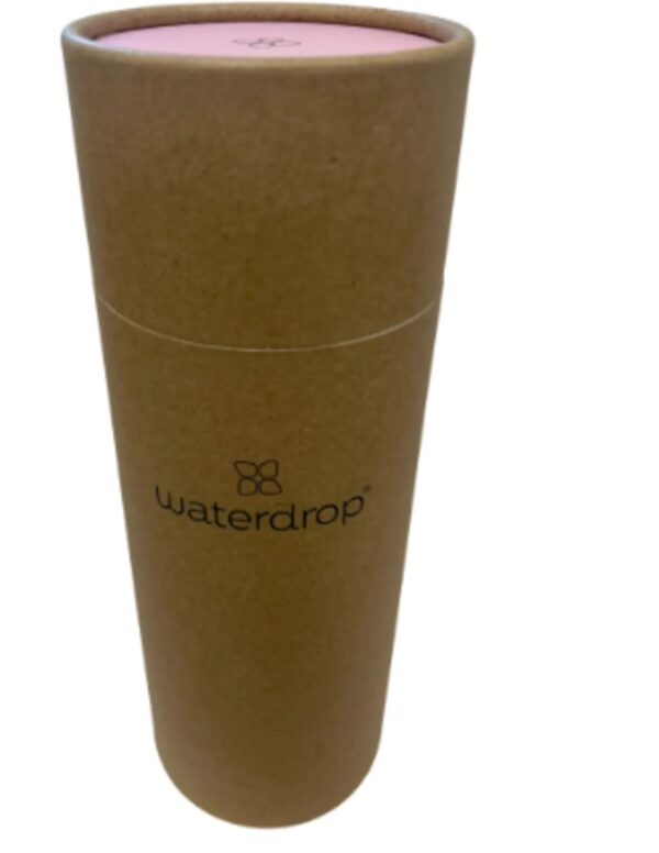 Waterdrop Steel bottle 600 ml Pastel pink matt - Image 3