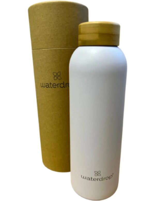 Waterdrop Steel bottle 600 ml Pastel purple matt