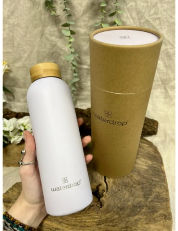 Waterdrop Steel bottle 600 ml Pastel purple matt - Image 2