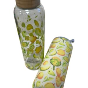 Waterdrop Glass bottle 600 ml Glow
