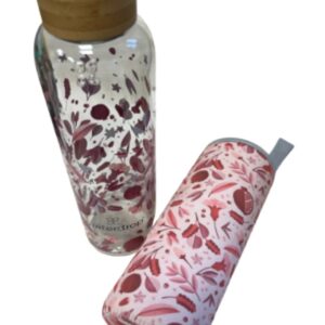 Waterdrop Glass bottle 600 ml Love