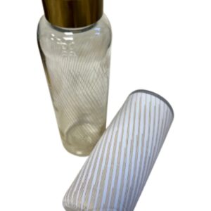 Waterdrop Glass bottle 600 ml Oro