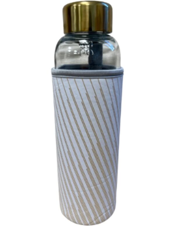 Waterdrop Glass bottle 600 ml Oro - Image 3