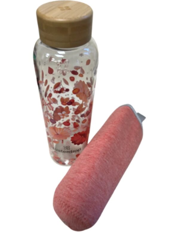 Waterdrop Glass bottle 600 ml Relax