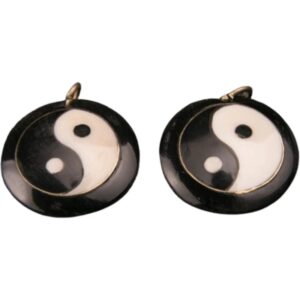 Hanger Ying Yang Zwart A16