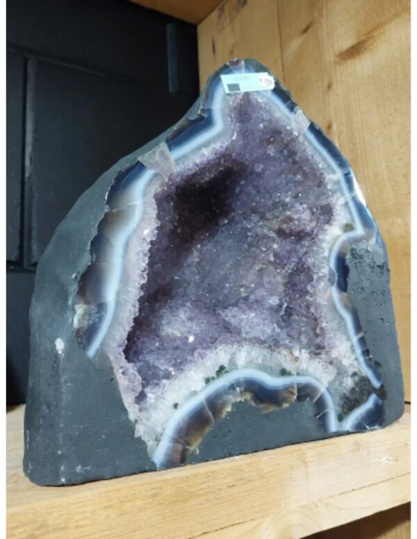 Amethist geode nr.001 - Image 2
