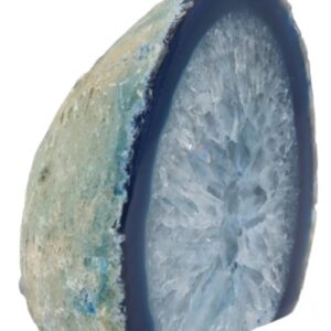 Agaat einden blauw (bijgekleurd), p/kg