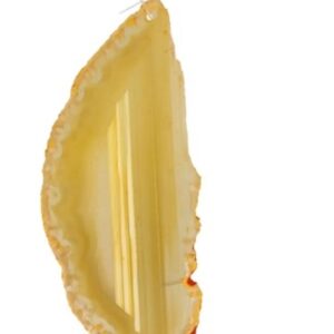 Agaat geel (gekleurd) raamhanger 10-13 cm