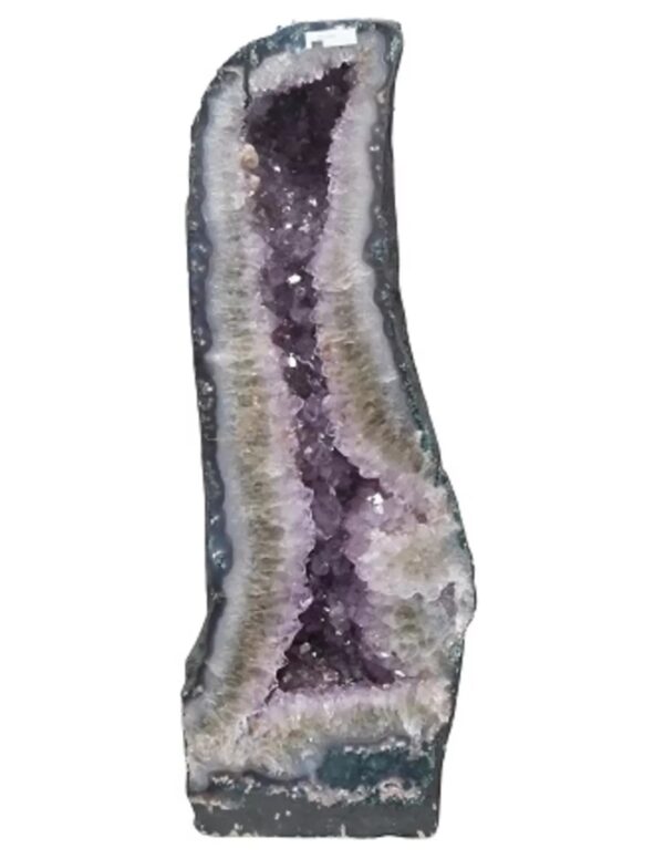 Amethist / Rookkwarts geode nr. 44