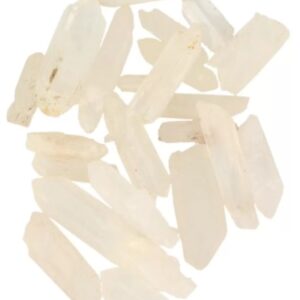 Bergkristal laser wand puntjes 100 gram