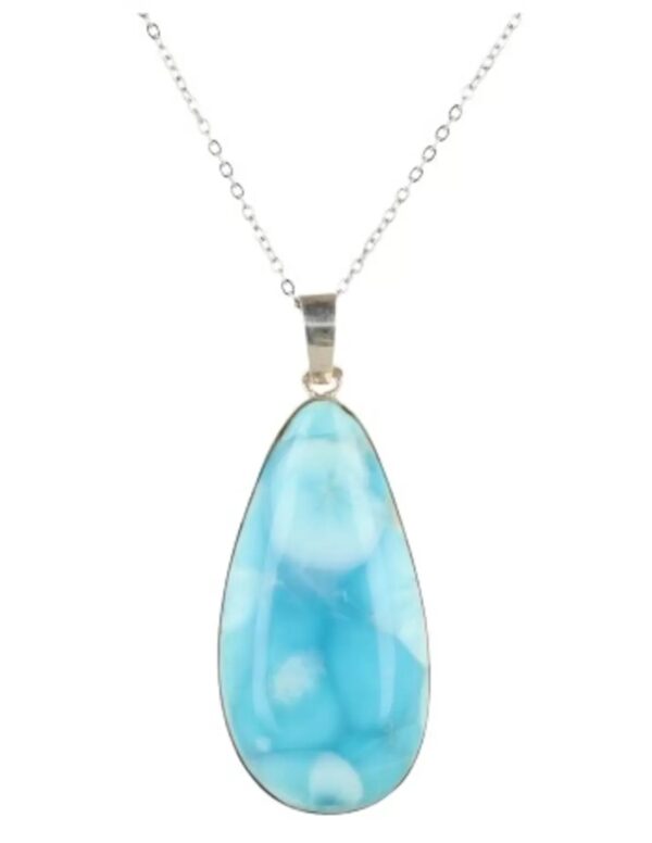 Larimar AA hanger in zilver nr.1079 - Image 3