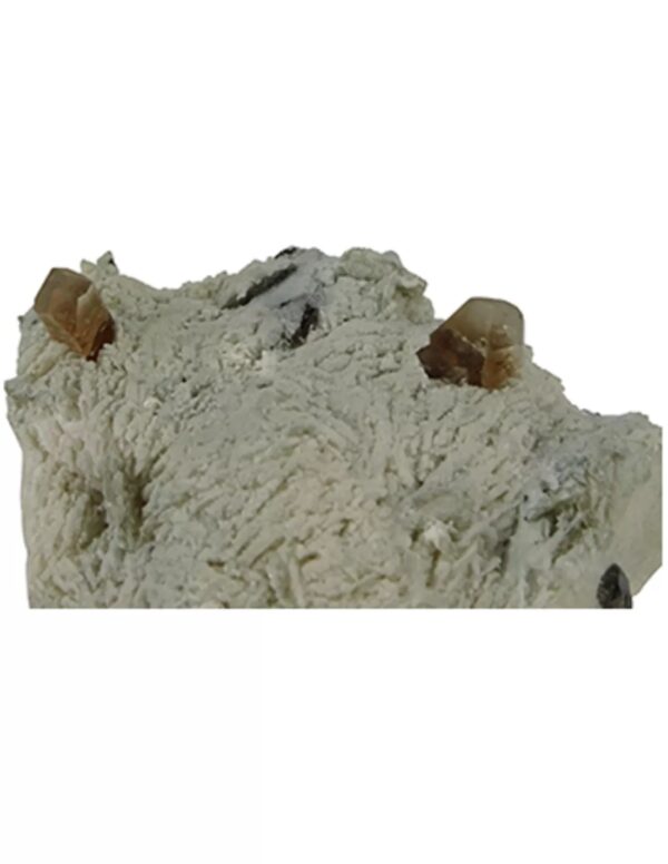 Topaas en Rookkwarts in Bariet en Calciet, nr. 259 - Image 2