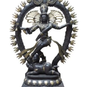 Shiva met ring beeld brons nr.5