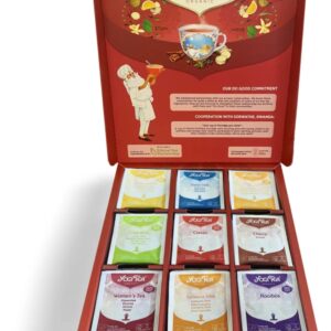 Yogi Tea Selection Gift Box Bio pakje Cadeaudoos met 45 theezakjes